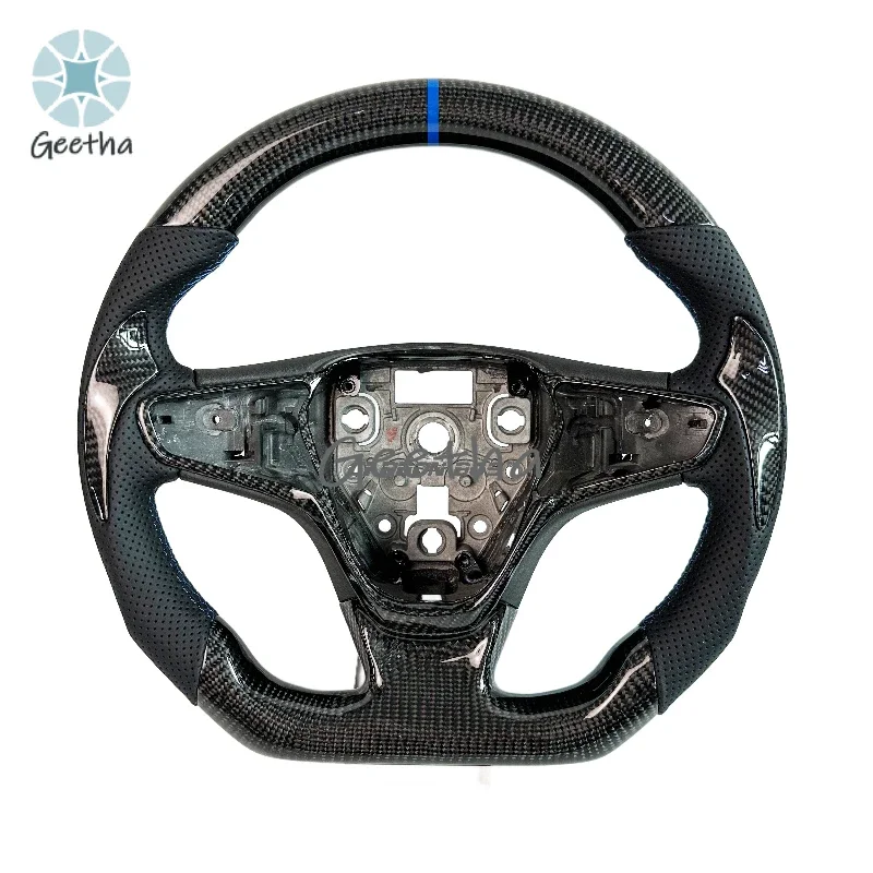 

Custom Handmade Carbon Fiber Leather Steering Wheel for Chevrolet Series Corvette C7 Z06 ZR1 XL