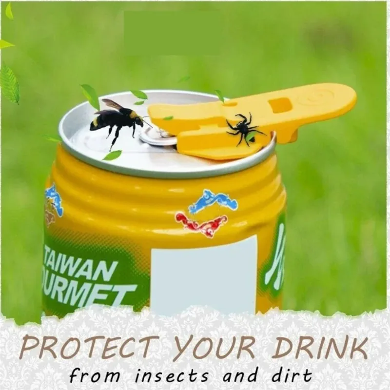 2/4/6pcs Cola Beverage Reusable Easy Can Opener Sealed Drink Beer Coffe Opener Lid Multi Function KitchenGadgetCamping Accessory