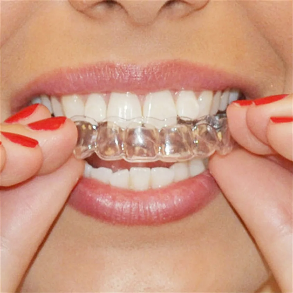 Silicone Night Mouth Guard Removable Gingiva Guard Tooth Care Mouth Trays Thermoforming Dental Mouthguard Clenching Grinding