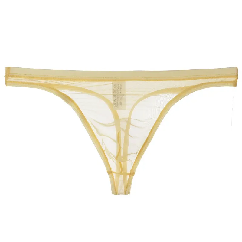 Celana Dalam Pria Transparan Seksi Ultra Tipis Berbahan Jaring, Bikini Pria, Pakaian Dalam Erotis, Menggoda, Bernapas, Jockstrap Lingerie