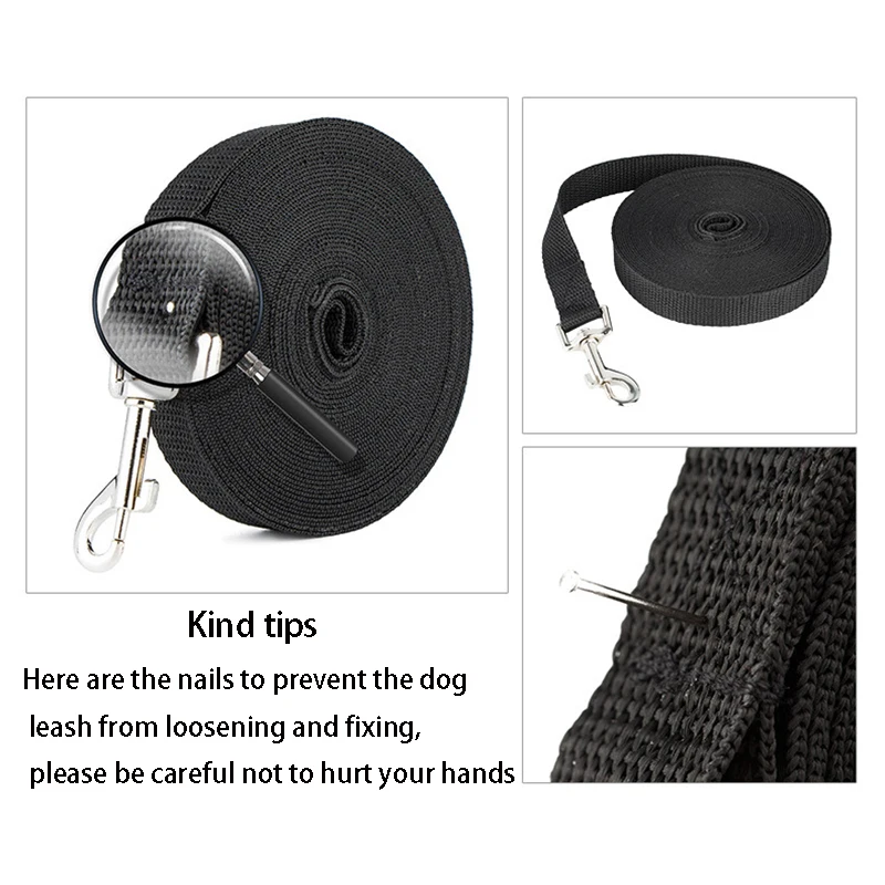 10M Pet Leash Nylon Dog Training Leashes Walking Long Lanyard Traction Rope for Small Large Dogs Lead Item