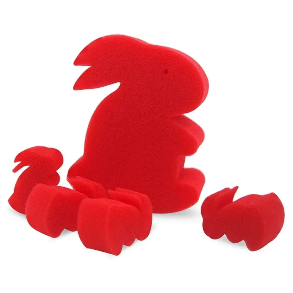 5pcs/set Funny Magic Sponge Rabbit Magic Tricks Prop Children Education Toys Close-up Magic Toy Children Easy Magic to Learn