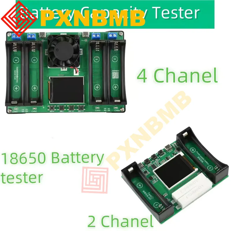 

18650 Lithium Battery Capacity Tester Module MAh MWh Digital Battery Power Detector Module 18650 Battery Tester Type-C