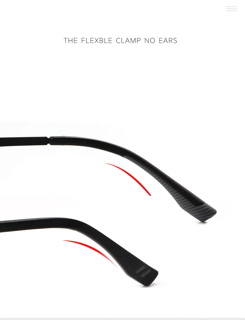 KOCOLIOR Neue Gummi Titan Anti Blau Licht Lesebrille Angepasst Optische Runde Rahmen Presbyopie Brille für Männer und Frauen – Detail 8