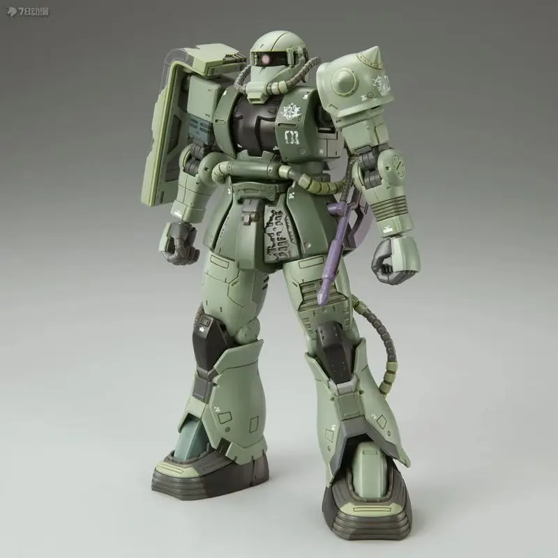 Weimei Wm Hg 1/144 Zaku Ms-06f معركة التالفة التجمع أطقم منمذجة عمل الشكل ألعاب مخصصة نموذج بلاستيكي لهواة جمع الهدايا #4