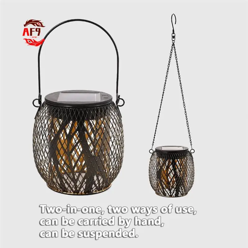 

AF90-Solar Garden Light Solar Lamp Lantern Art Outdoor Decorative Solar LED Light For Courtyard Landscape Garden
