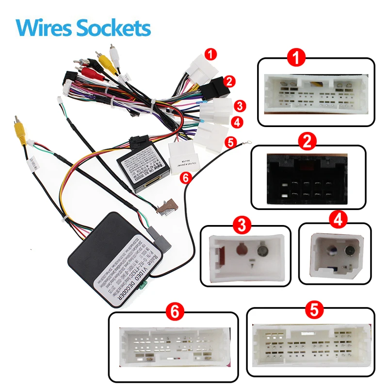 Android Car radio For 2024-2025 Toyota Camry Pado LVDS 4RUNNER TUNDRA SIENNA Yaris cross TacomaCanbus Box Decoder
