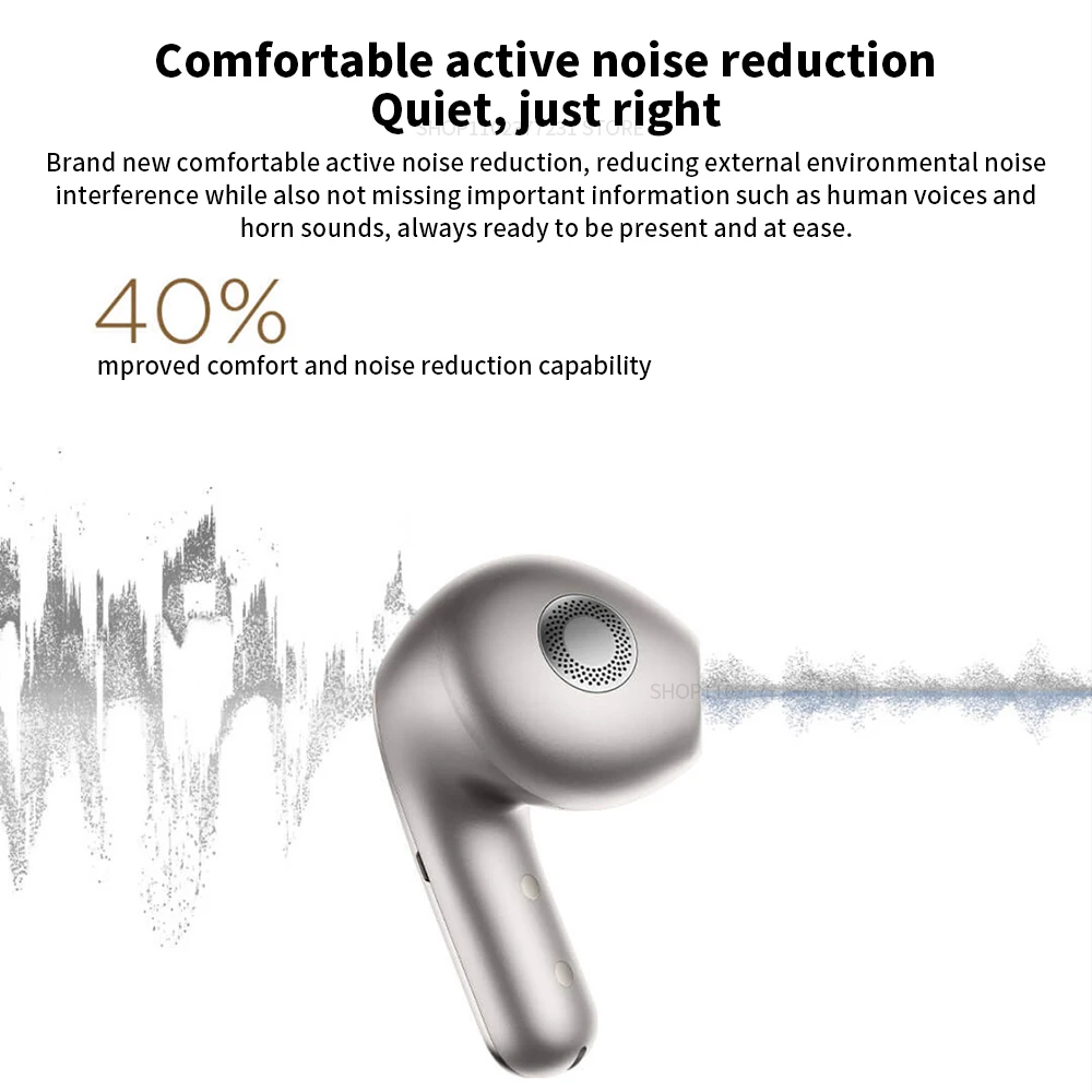 Original Xiaomi Buds 5 Earphone TWS AI Active Noise Cancelling HiFi Wireless Bluetooth Sound Recording Headphone Lossless Audio