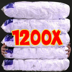 1200/100x Disposable Food Covers Fresh-keeping Film Bags for Kitchen Refrigerator Picnics BBQ Bowl Storage Plastic Wrap Sheets
