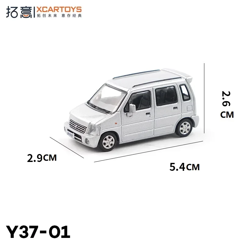 XCarToys 1:64 Suzuki Wagon R Gen.1 Silver Diecast Model Car