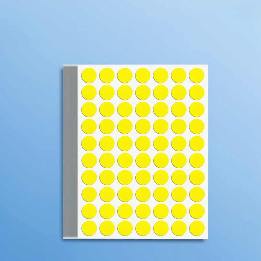 Small Circular Numbering Stickers Sequential Labeling Decals For Asset Management Storage Organization Home School Classroom Use