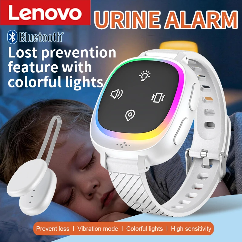 

Беспроводная сигнализация от недержания мочи Lenovo, многоразовый высокочувствительный датчик мочи с длительным сроком службы батареи, устройство защиты от потери для безопасности детей