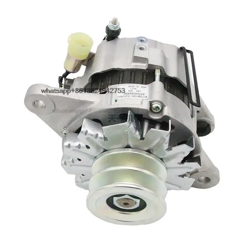 

For Hitachi ZAX450-3 470-3 870-3 Generator 6WG1 Engine Generator Excavator Accessories