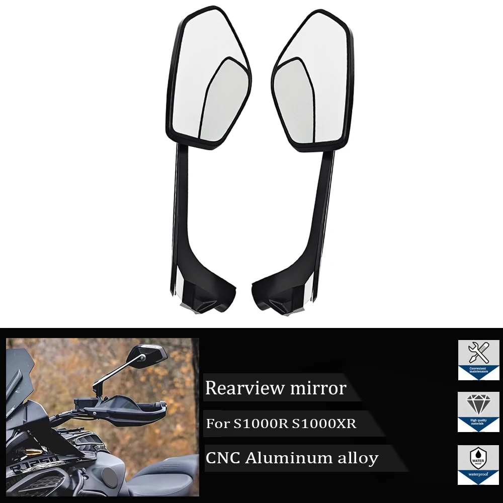 

Suitable for BMW S1000R S1000XR G310R G310GS G650GS F900R F900XR motorcycle high-quality aluminum rearview and side mirrors