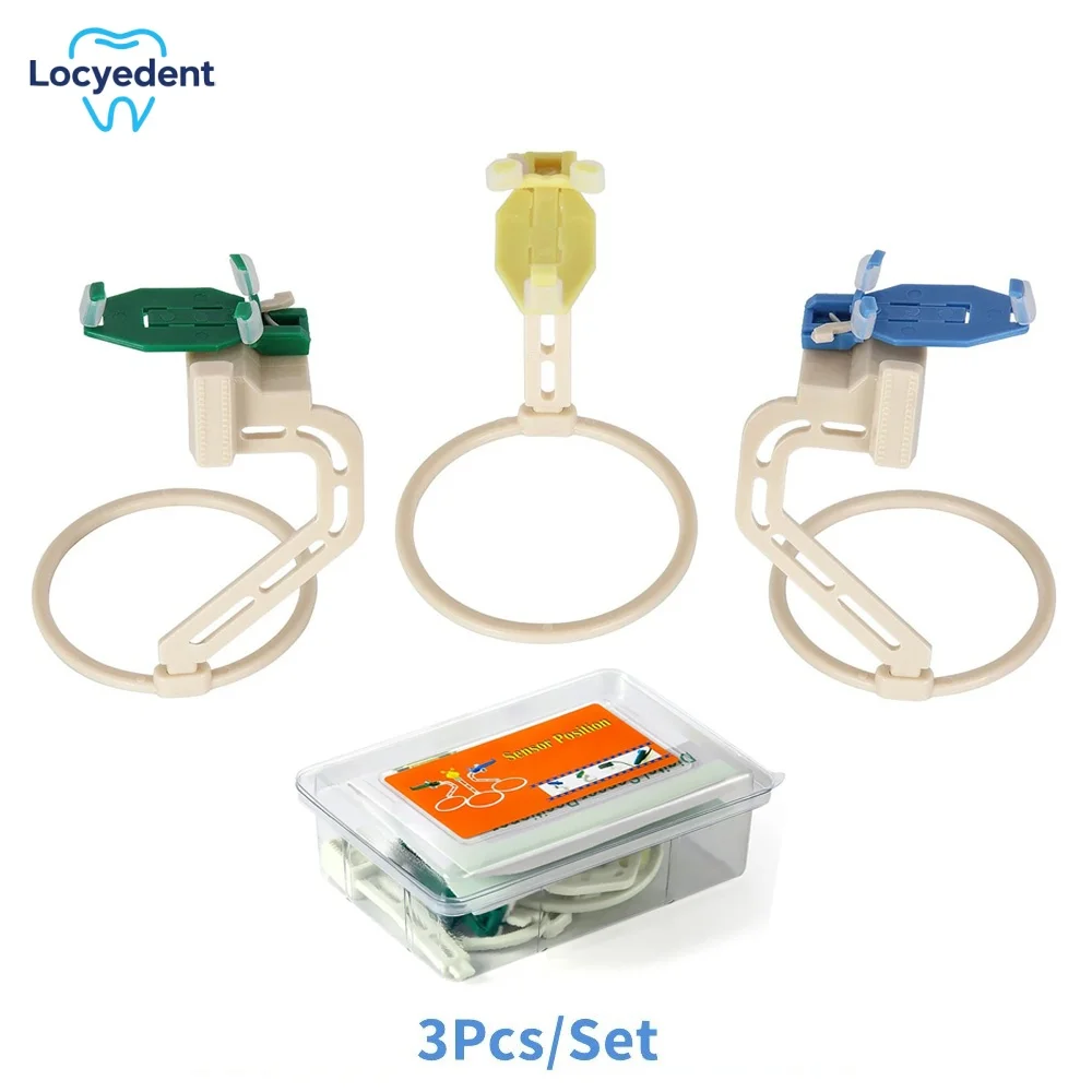 

3Pcs/Set Dental Lab Digital X-Ray Film Locator Dental X-Ray Sensor Positioner Holder Dentist Portable Plastic Positioning Tool