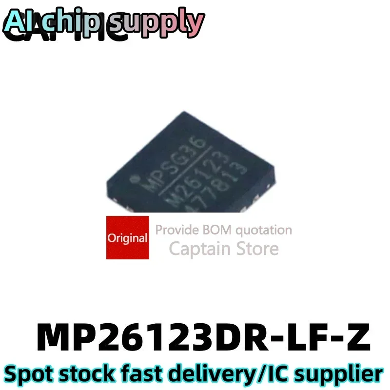 5PCS MP26123DR-LF-Z QFN16 power management chip