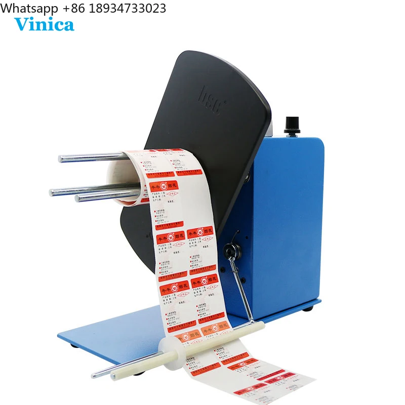 Auto Label Winder Rewinder and Unwinder Machine Rewind Stick Labeling Machine