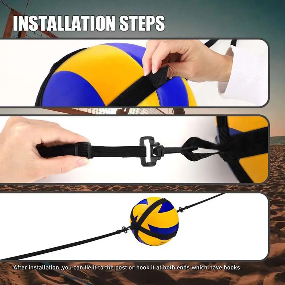 Volleyball Spike Training aid System: Volleyball Spiking Trainer Equipment to Improve Serving and Wicked-Fast Arm Speed