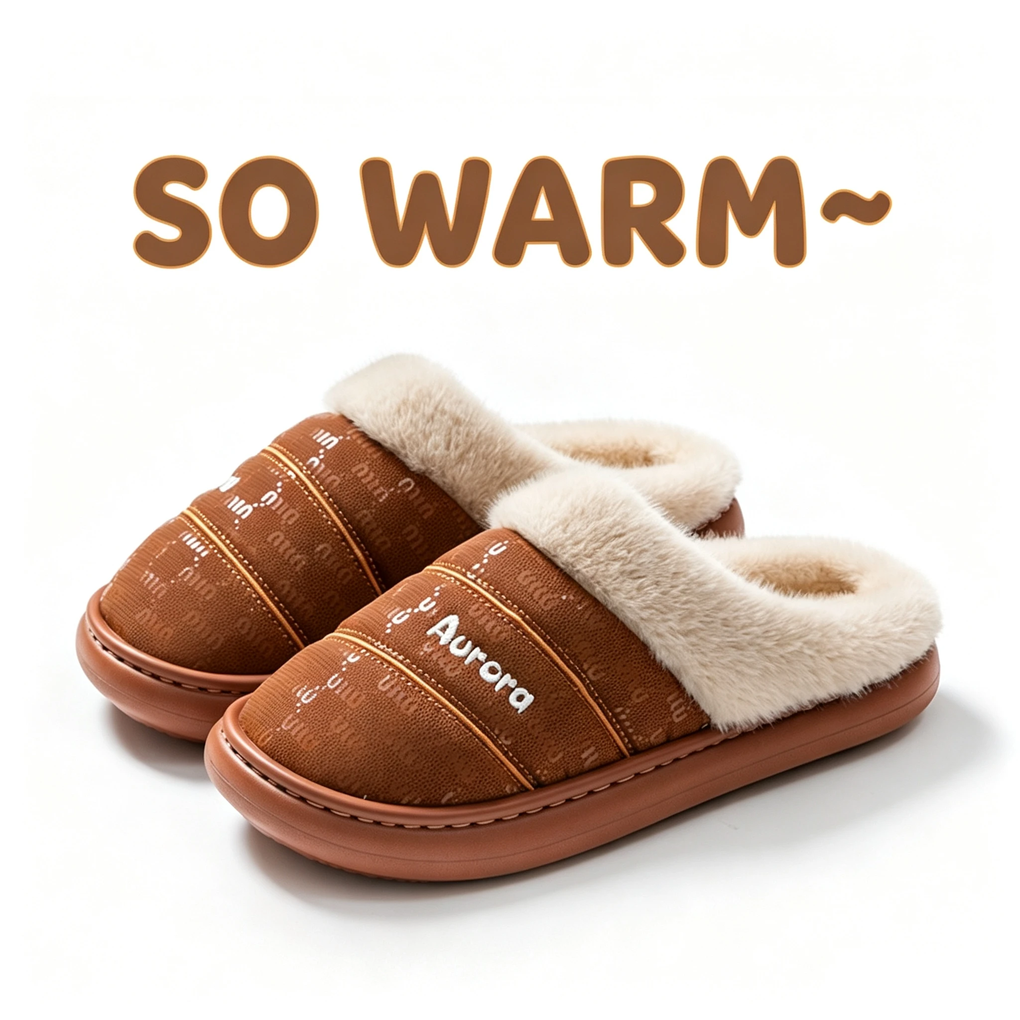 Fashion Fluffy Platform Slippers for Women 2026 Winter Plush Warm Cotton Shoes Woman Comfort Non Slip Unisex Home Slippers New