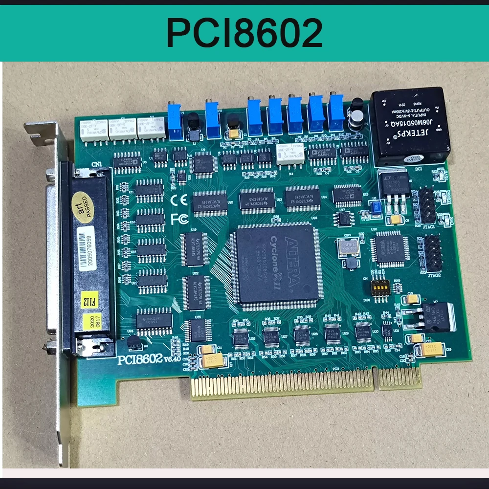 For Data Acquisition Card 16-bit 250K With 4-Way DA and 16-Way Dio PCI8602