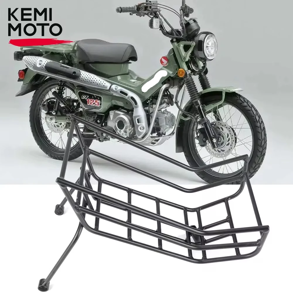 

Hunter Cub Trail 125 Luggage Racks For Honda CT125 Huntercub Center Shelf Curved Beam Shelves Motorcycle Middle Luggage Rack