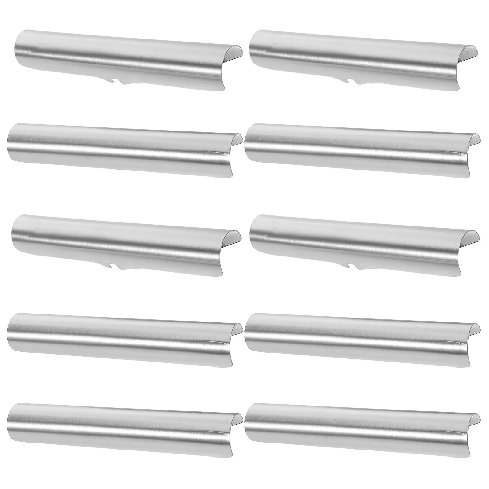 10pcs Metal Elegant Curtain Rod Connectors, 28mm Diameter for Bedroom & Living Room Roman Blind Rails