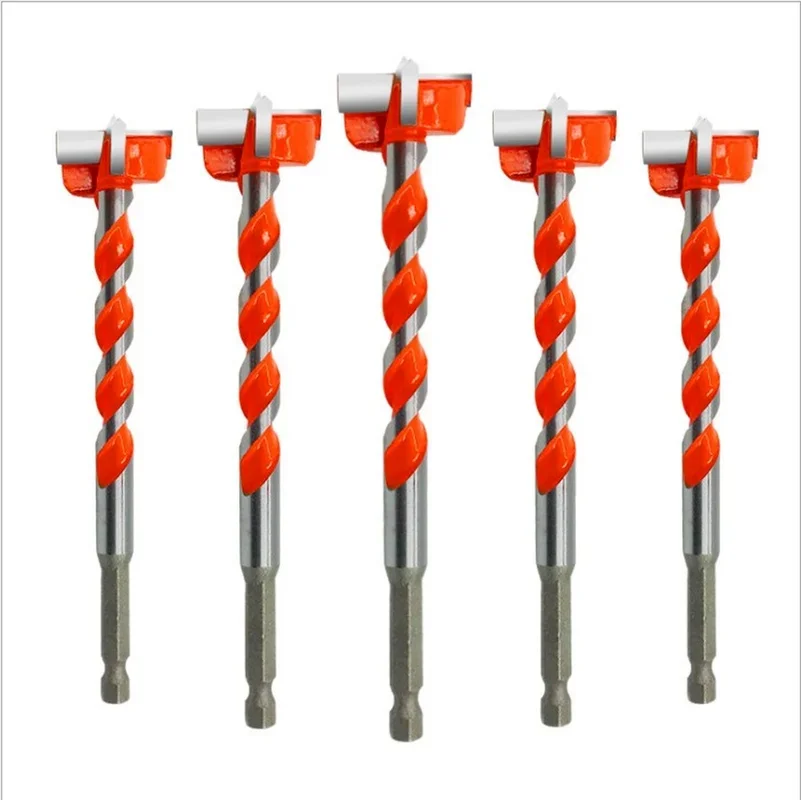 Wood Drill Bit Self Centering Hole Saw Cutter Woodworking Tools 16mm-25mm Carbon Steel Hexagonal Shank Drill Bits Drill Bit Set