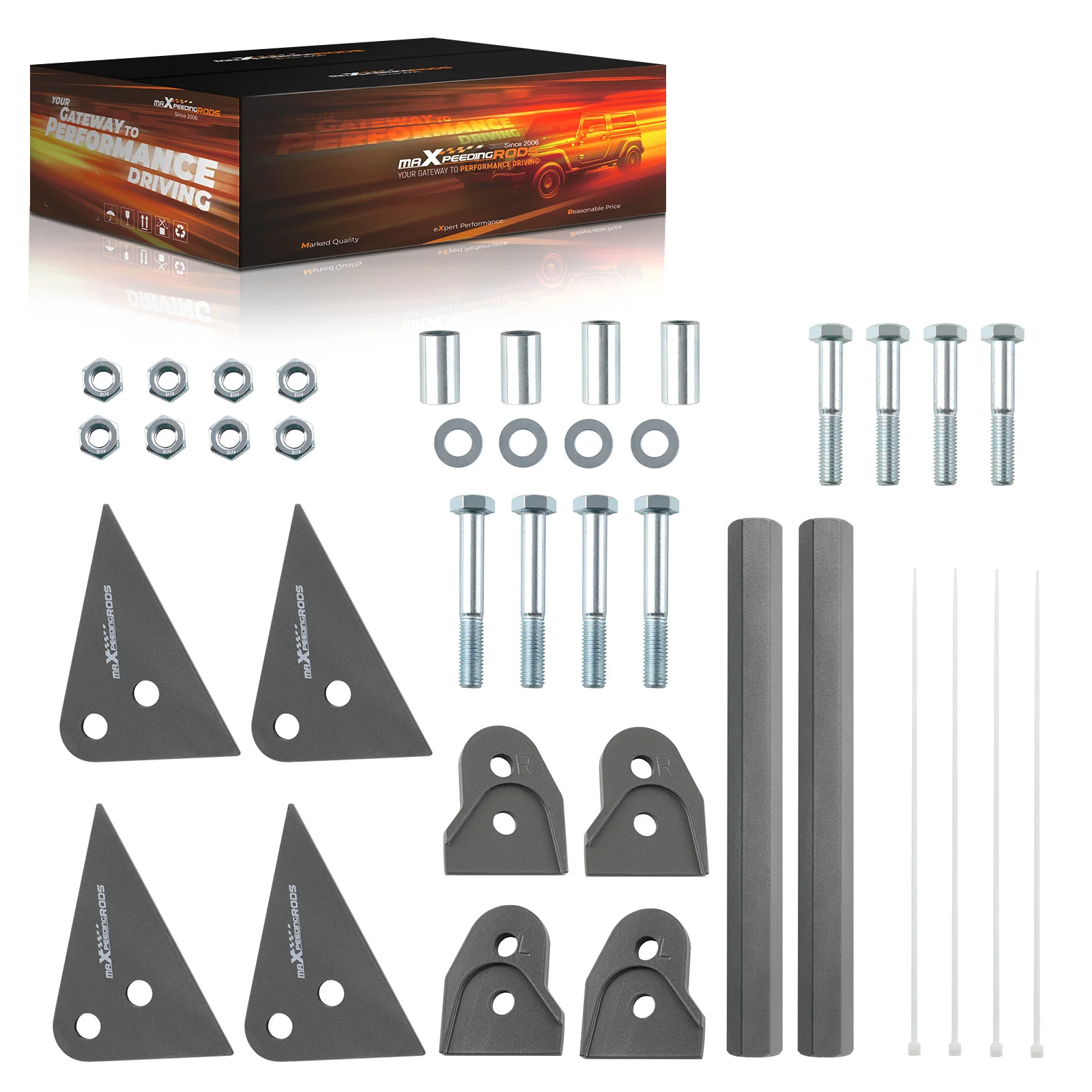 

2" Front Rear Lift Kit Brackets For Polaris Scrambler Sportsman 550 850 XP1000