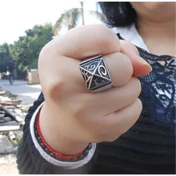 Self Defense Ring Personal Security Protection Equipment For Travel Outdoor Survival Women Men Universal Titanium Steel