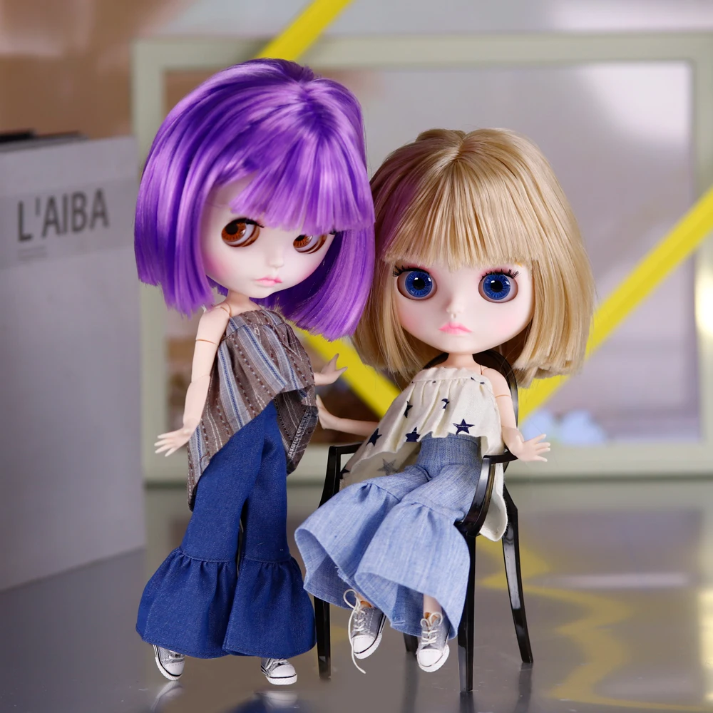 Bambola Blyth ICY DBS con pelle bianca, viso opaco con sopracciglia, prezzo speciale, 1/6 BJD con corpo snodato, Neo, regalo di Natale, Anime
