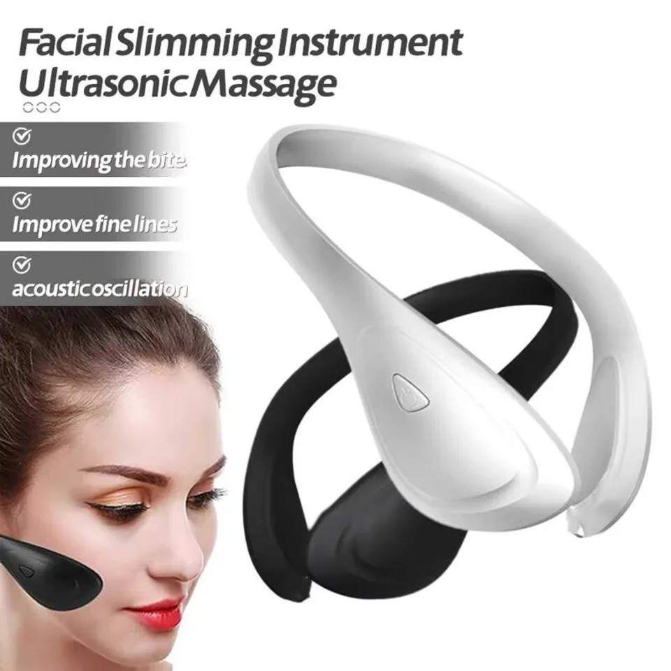 V-face moldar massageador levantamento facial micro corrente elétrica dispositivo de beleza facial ems emagrecimento muscular relaxar ferramentas de saúde