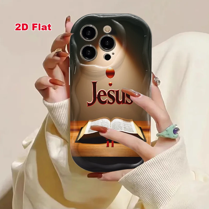2D Flat Soft Silicone Phone Case For iPhone 18Promax 18Pro 17Promax 17 16Promax 16 15 14 13 12 11 XSmax X/XS Shockproof Transparent Funda Cover