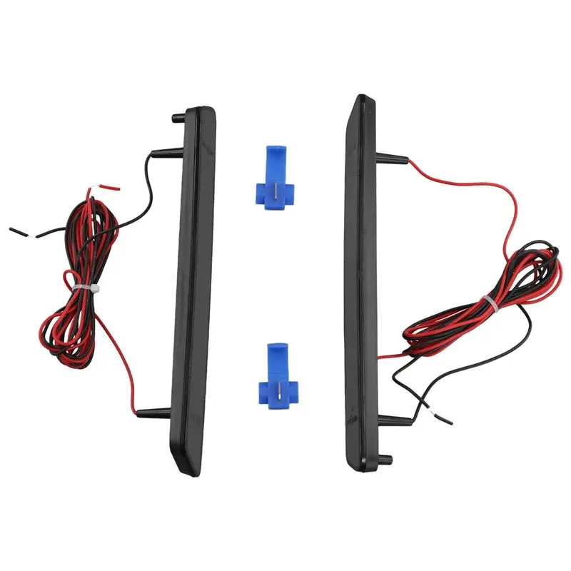 For 1999-2004 Ford Mustang Car Rear LED Side Marker Lights Bumper Lamps-A31R