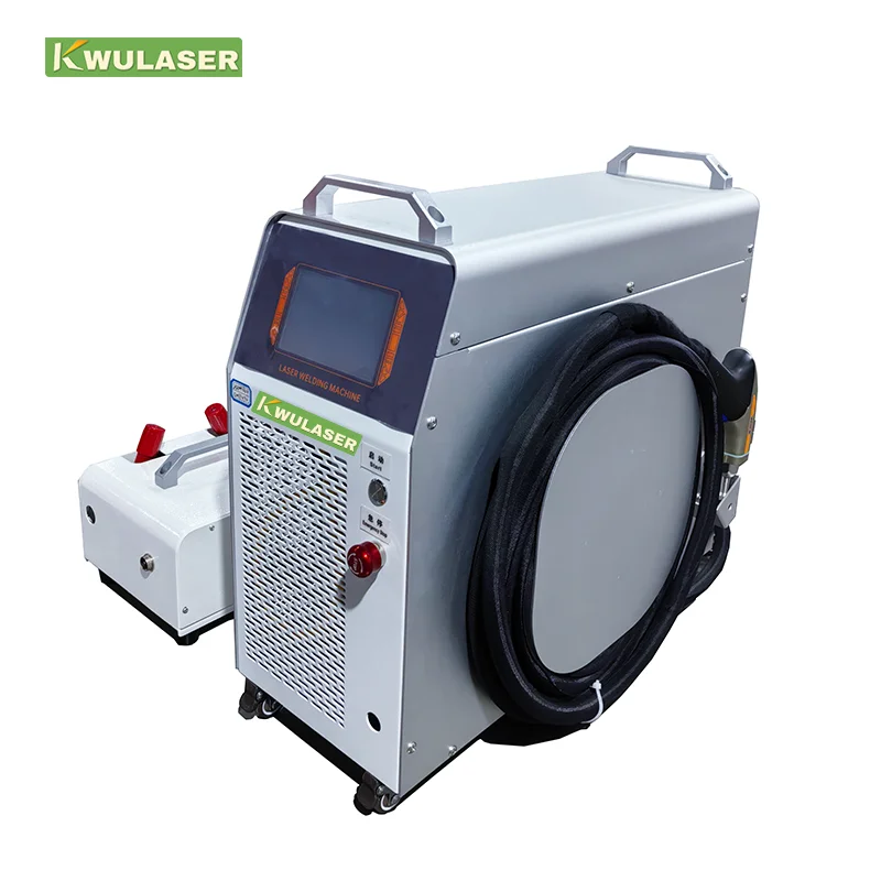 New 1500W 2000W High Safety Handheld Fiber Laser Welding Machine with air Cooling and 1 Year Warranty for Metal and Aluminum