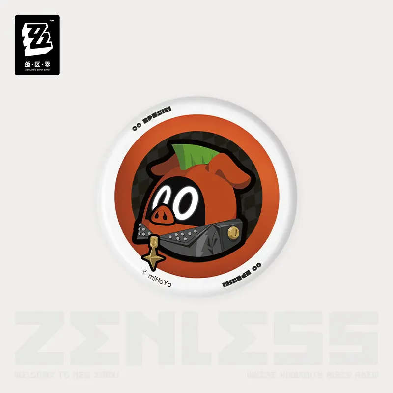 [Autentico] miHoYo Gioco Zenless Zone Zero Bangboo Distintivo Hollow Operazioni Speciali Sezione 6 Serie Anime Spilla Cosplay Regali di Natale