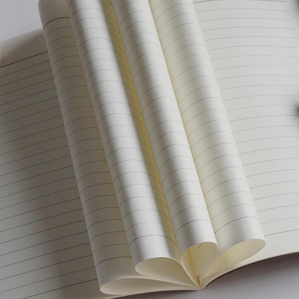 3-teilige Nachfüllteile im A5-Standardformat für das Reise-Notizbuch – tragbarer Reisepassstil, jeweils 32 Blatt (64 Seiten). – Detail 12