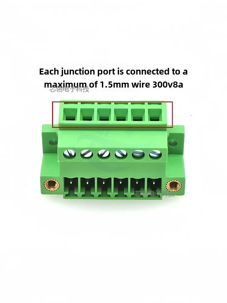 JM15EDG-GBM-3.5/3.81mm Locking plate fixation Small pitch butt joint EDGKDM Terminal with ear