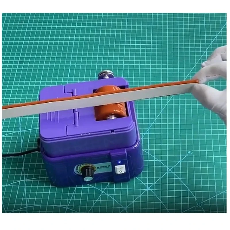 100-240V Electric Edge Coating Device Easy Clean Smooth Finishing Tool For Leather Craf