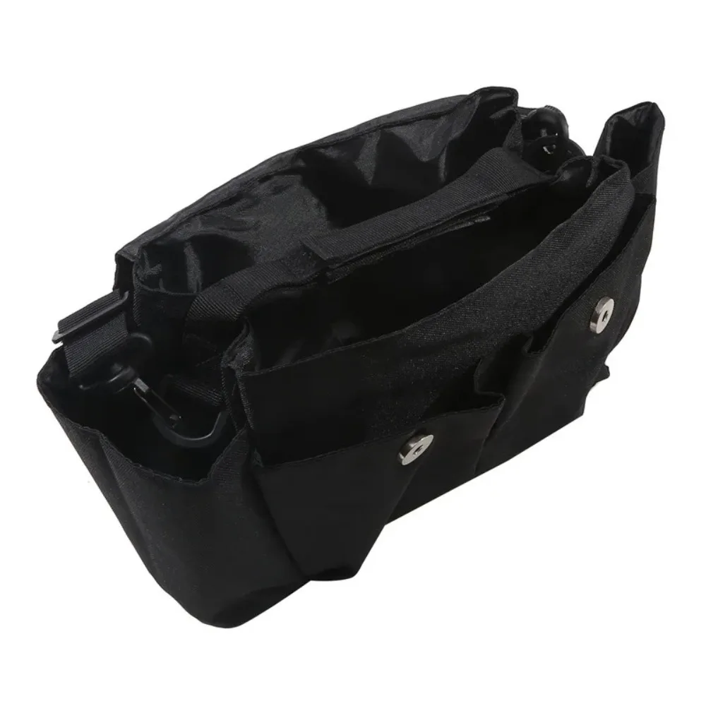 Large Capacity Stroller Hanging Bag with Shoulder Straps Multifunctional Stroller Urine Bag Mommy Diaper Bags