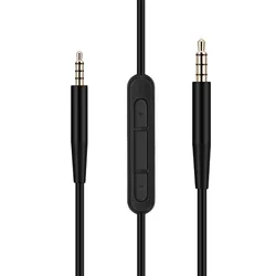 SoundTrue-Câble audio pour casque avec micro, SoundLink, 25, QC25, QC35, QC45, OE2, OE2i, casque jack 2.5mm à 3.5mm, confort silencieux