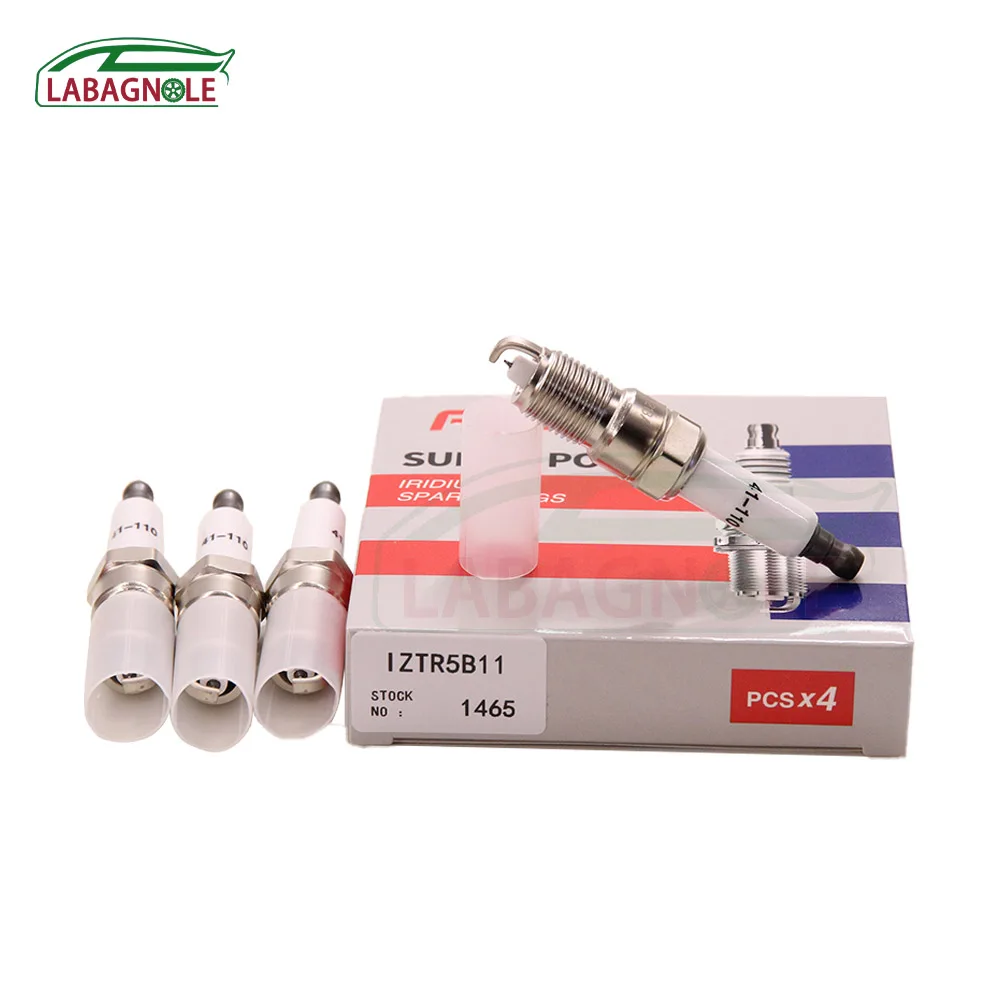 Spark Plug Iridium Platinum For Chevrolet Silverado Tahoe Suburban Avalanche Corvette Camaro -Ref IZTR5B11 1465 41-110