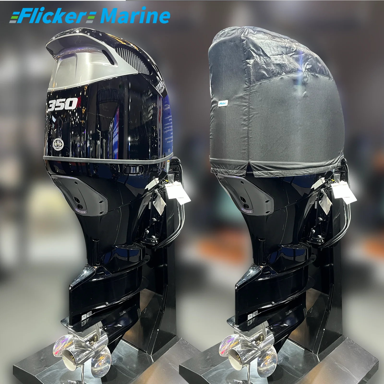 

Крышка двигателя Flicker Heavy Duty Vented, совместимая с Suzuki DF70A DF80A DF90A (2008+) | Всесезонный, надежная фиксация, водонепроницаемый, защита от УФ-излучения