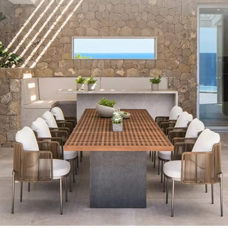 Outdoor Italian Wooden Table N - Outdoor Furniture Italian review and price