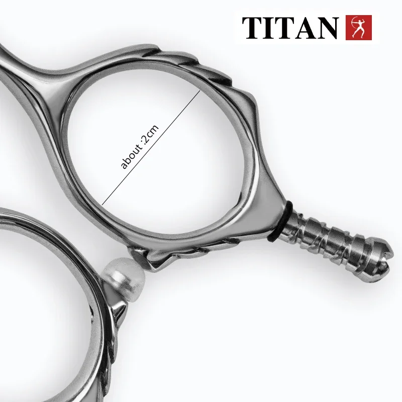 TITAN High-end barber scissors professional hairdressing shear cutting hair scissors