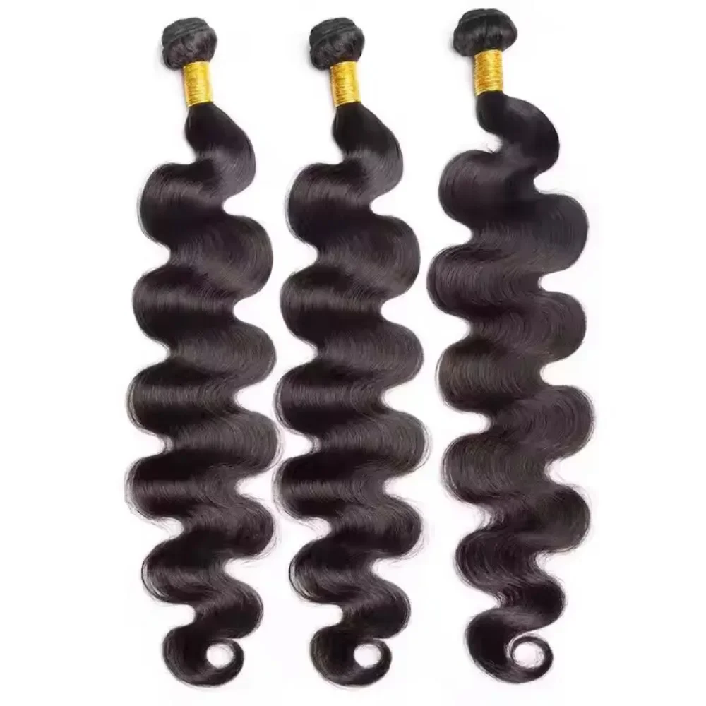 MAGICSTONE Human Hair Bundles 10A Brazilian Raw Hair Weave Bundles 10 30  Inch Body Wave Human Hair Bundles Extensions