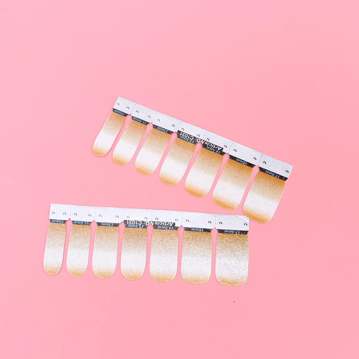 3 fogli adesivi per unghie glitter Decalcomanie uniche per nail art Decorazione manicure fai da te Facile da applicare per Natale Compleanno Halloween