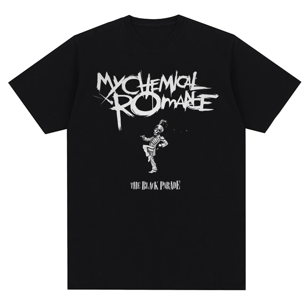 My Chemical Romance Mcr Band Printed T-shirts Casual Oversize O-neck High Quality Comfortabled Punk Emo Rock Summer Fashion Tops