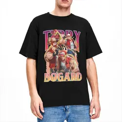 Terry Bogard KOF Bootleg T Shirt Merch for Men Women Cotton Funny Crew Neck The King Of Fighters Games Tees Short Sleeve