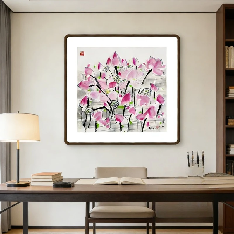 Ink simple Chinese corridor bedroom living room entrance dining room decorative