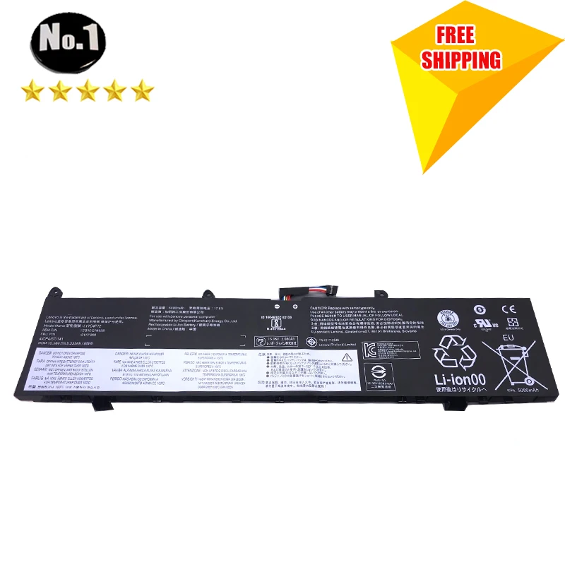LMDTK New L17C4P72 L17L4P72 GENUINE Laptop Battery for Lenovo ThinkPad P1 X1E 20MD-20ME X1 Extreme 1ST GEN 00NY969
